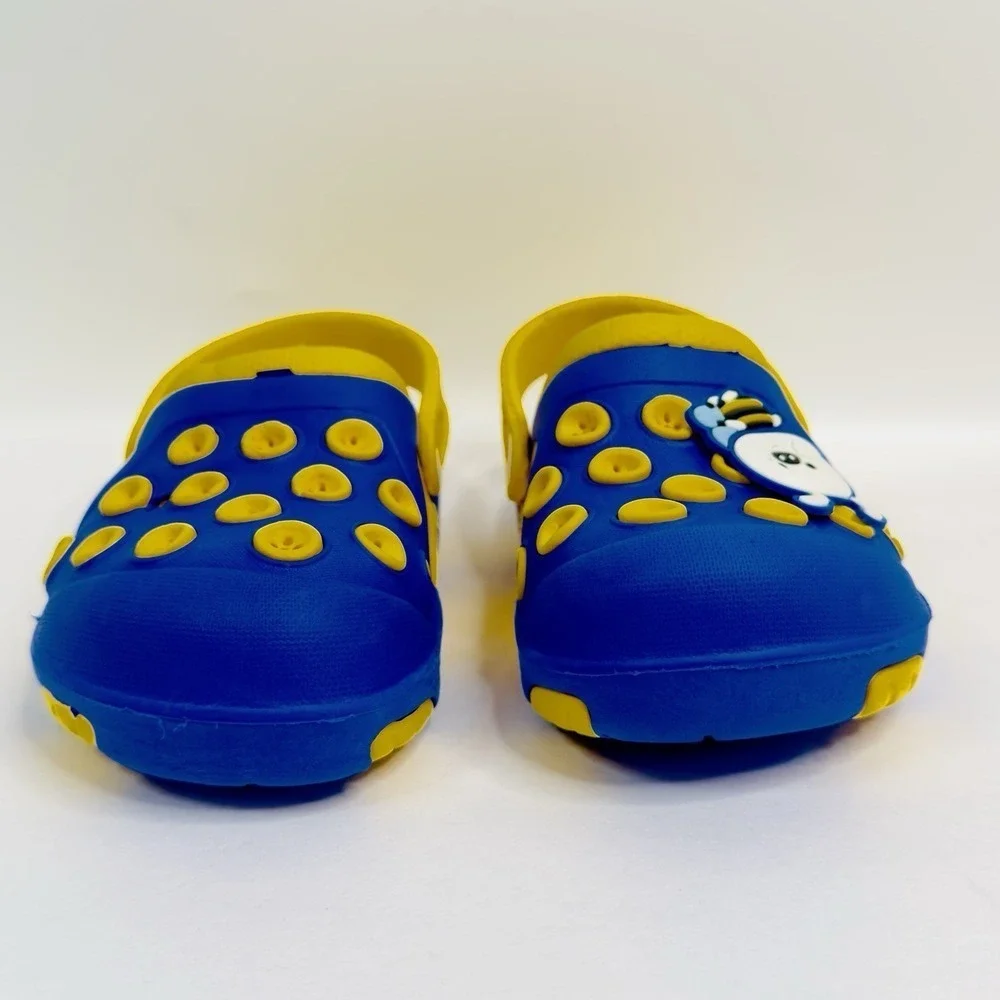Toddler Garden Clogs Slip-On Casual‎ Two-tone Slipper Sandals